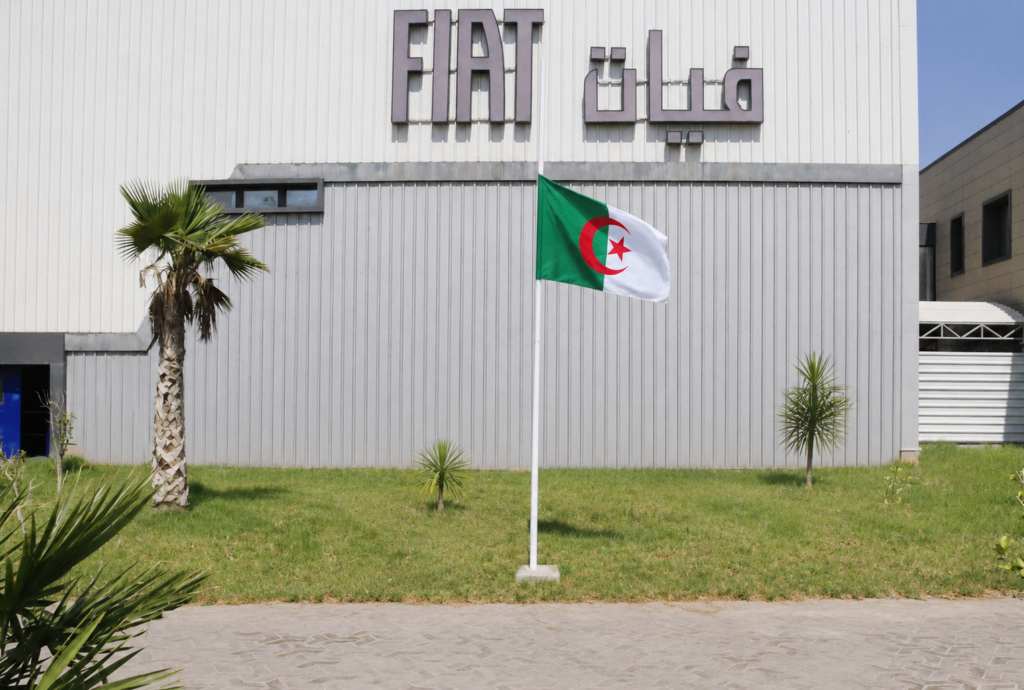 Aufbau Fiat Produktion in Nordafrika, Algerien